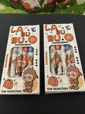 Labubu Set Of Gel Pens